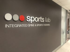 Sports Lab Drummoyne sign