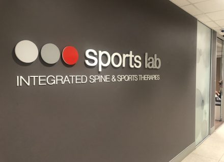 Sports Lab Drummoyne sign